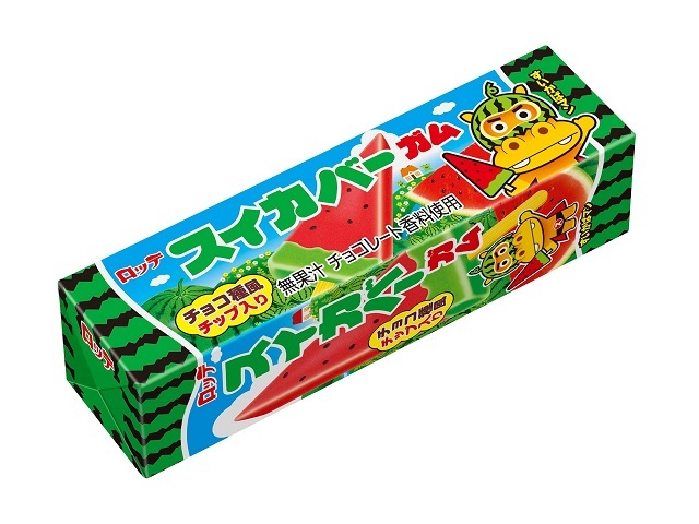 ロッテ スイカバーガム 9枚