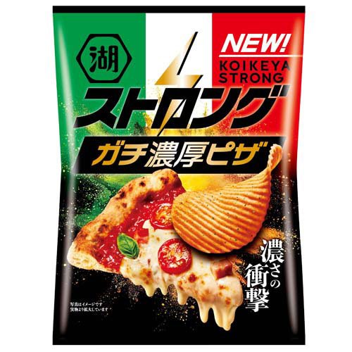 湖池屋 ストロング ポテトチップス ガチ濃厚ピザ(52g)