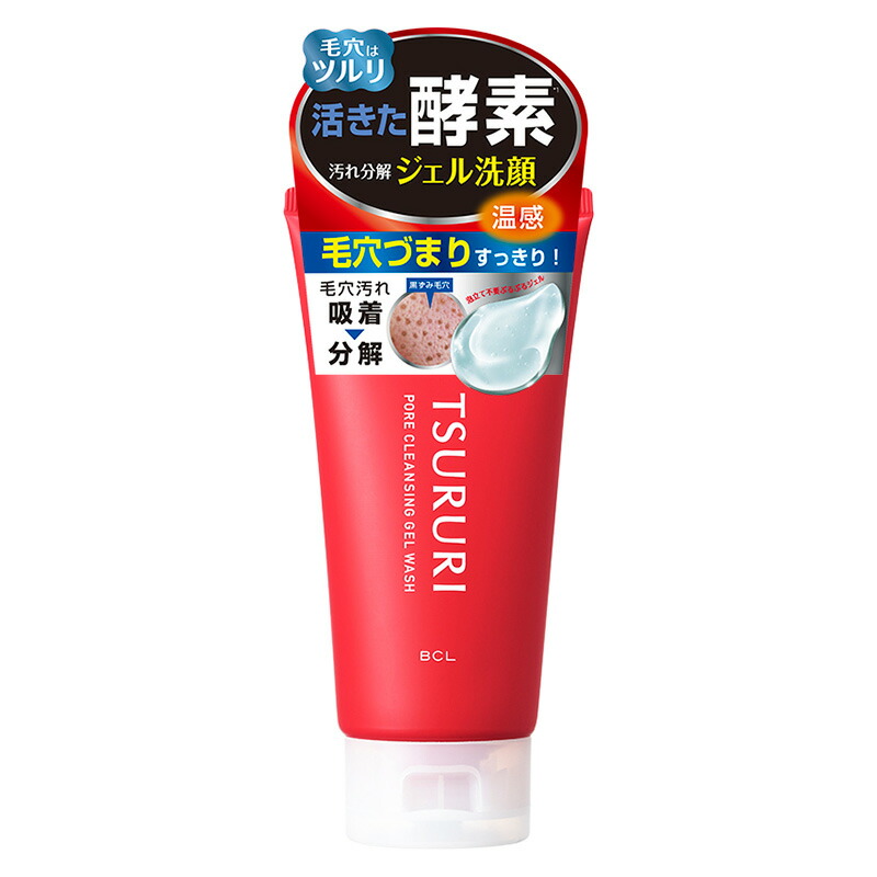 ツルリ 毛穴汚れ分解ジェル洗顔 110g