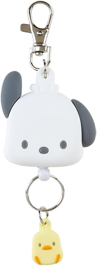 ポチャッコ　フェイス形リールキーホルダー