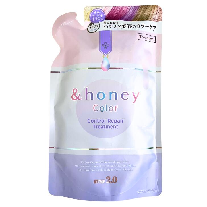 &honey アンドハニー カラー コントロールリペア シャンプー1.0 詰替え/ミュゲハニーの香り 350ml