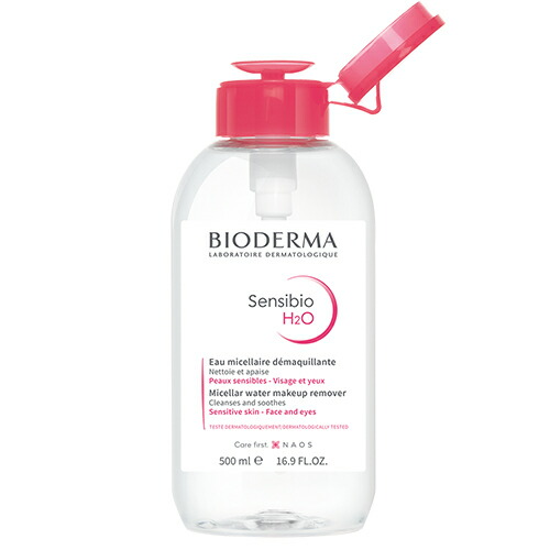 ビオデルマ サンシビオ エイチツーオー D 片手プッシュポンプ 500mL