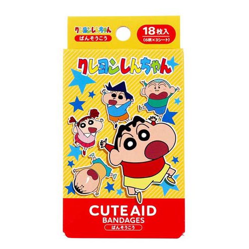 キャラクターばんそうこう CUTE AID クレヨンしんちゃん しんのすけ(18枚入)