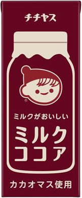 チチヤス ミルクがおいしいミルクココア 200ml