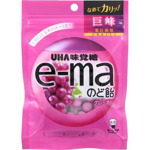 e-maのど飴 袋 グレープ(50g)