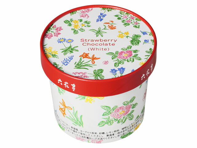 六花亭 ストロベリーチョコ ホワイト 130g