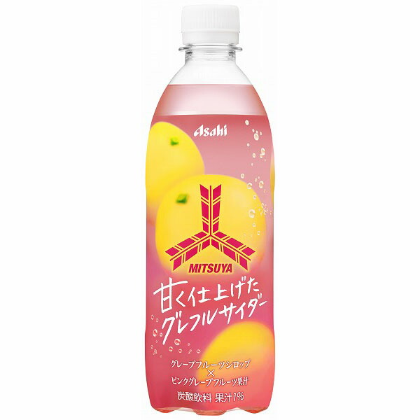 アサヒ飲料 三ツ矢グレフルサイダーＰＥＴ５００