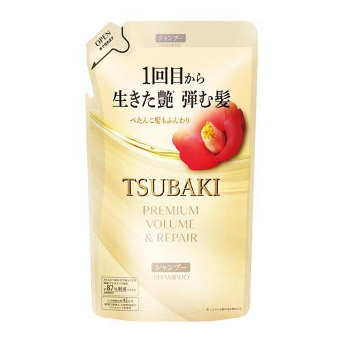 TSUBAKI プレミアム ボリューム＆リペア シャンプー つめかえ用(300mL)