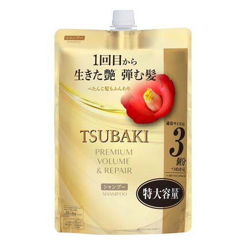 TSUBAKI プレミアム ボリューム＆リペア シャンプー つめかえ用(900mL)
