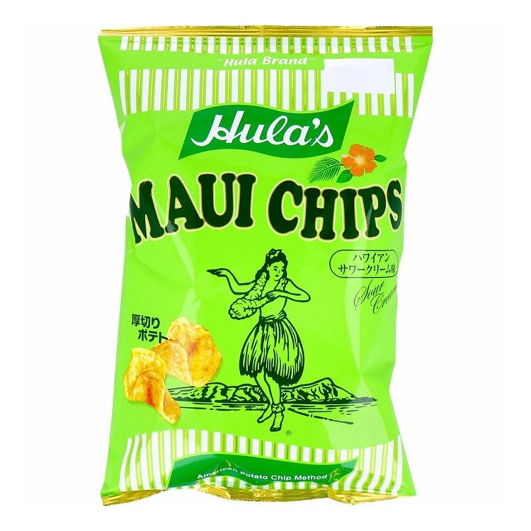 ソシオ工房 フラ印 マウイチップス ハワイアンサワークリーム味 125g