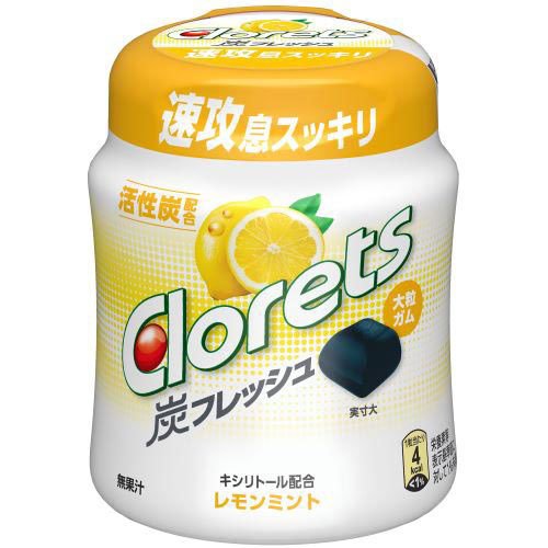 クロレッツ炭フレッシュ レモンミント ボトル(112g)