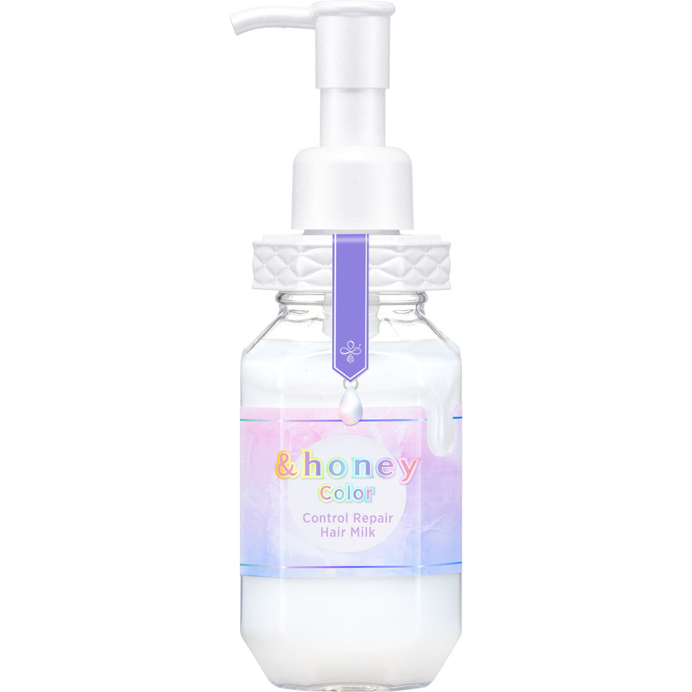 &honey アンドハニー カラー コントロールリペア ヘアミルク 3.0 本体/ライラックハニー 160mlの商品画像