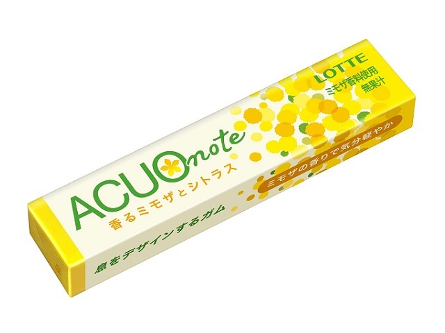 ロッテ ACUO note 香るミモザとシトラス 14粒