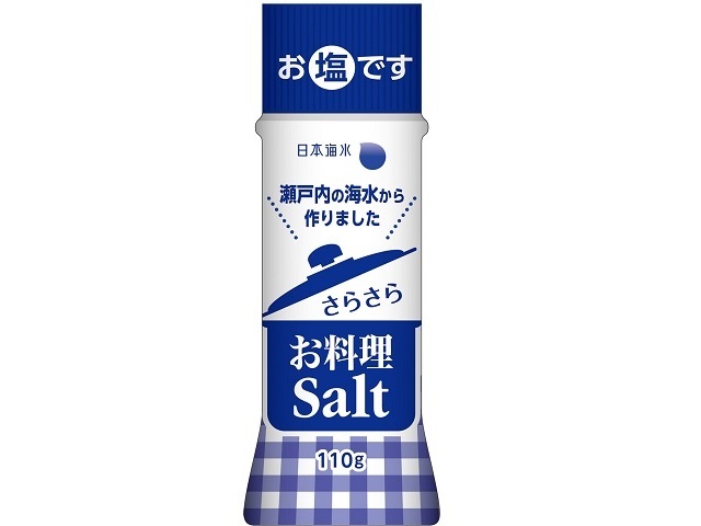 日本海水 さらさらお料理Salt 110g