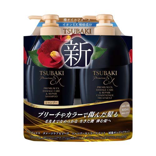 TSUBAKI プレミアムEXダメージケア＆リペア シャンプー＆トリートメント(1セット)