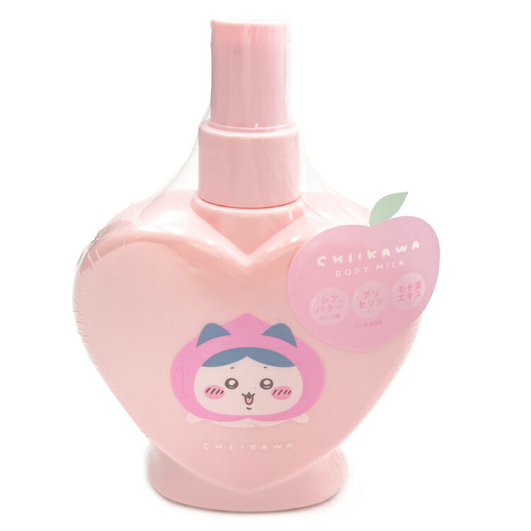 ＳＨＯＢＩＤＯオリジナルデザイン　ちいかわ　ピーチシリーズ　ボディミルク　＜　ハチワレ　＞