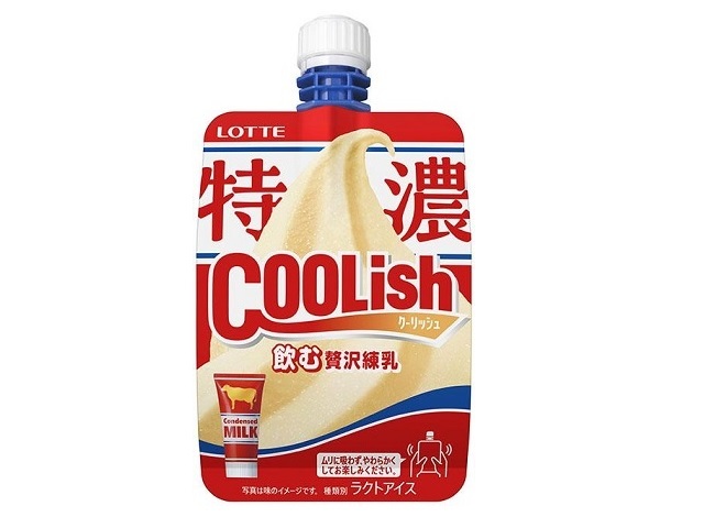 ロッテ クーリッシュ 飲む贅沢練乳 135ml