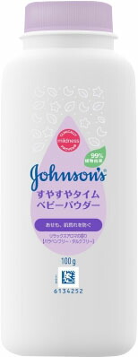 ジョンソンすやすやタイムナチュラルベビーパウダー100g
