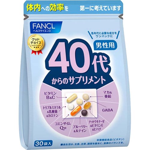 ファンケル 40代からのサプリメント 男性用(7粒*30袋入)の商品画像
