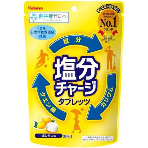 塩分チャージタブレッツ 塩レモン(81g)