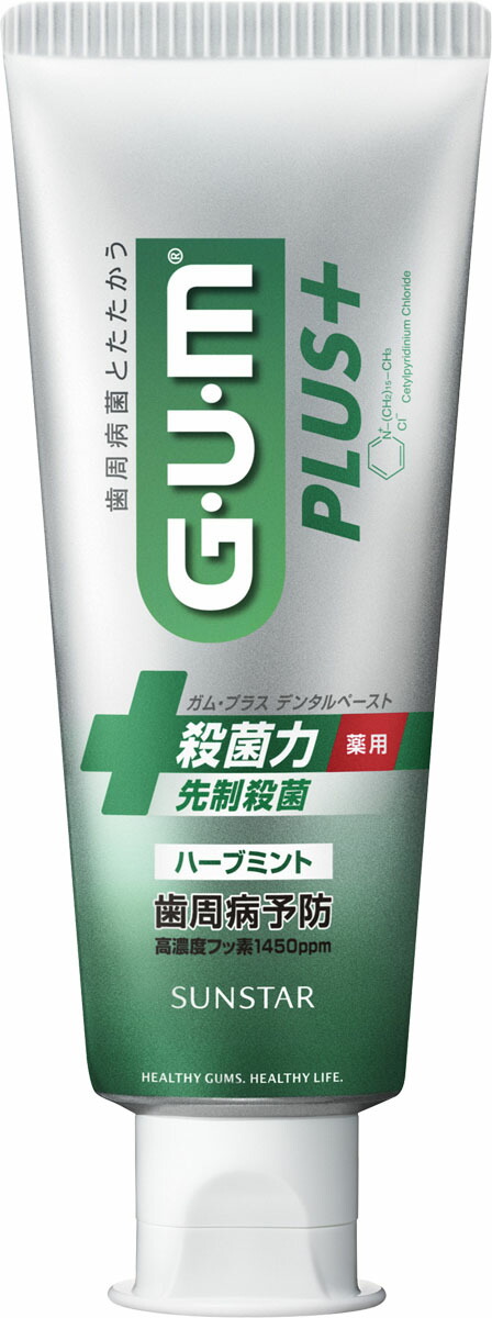 サンスター ガム・プラスペースト(ハーブミント)120g