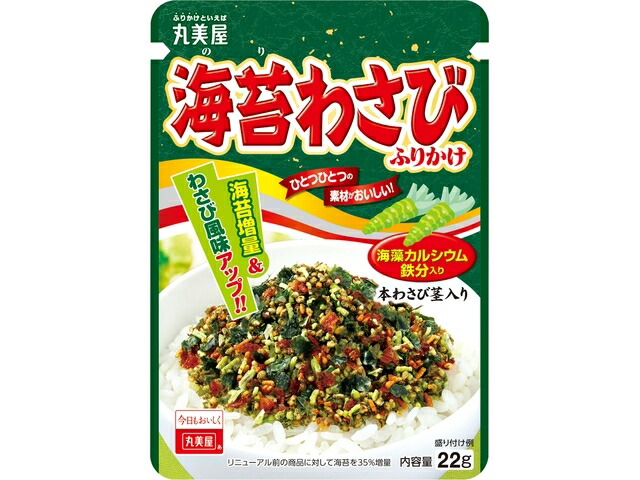 丸美屋食品工業 丸美屋　海苔わさびふりかけ　ＮＰ　２２ｇ