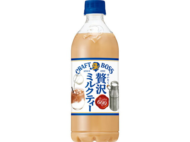 サントリー クラフトボスミルクティー６００ｍｌＰ