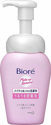 Biore(ビオレ) メイクも落とせる洗顔料 うるうる密着泡160ml