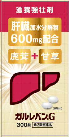 (第3類医薬品) ガルレバンG 300錠