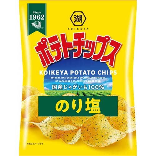湖池屋 ポテトチップス のり塩(60g)