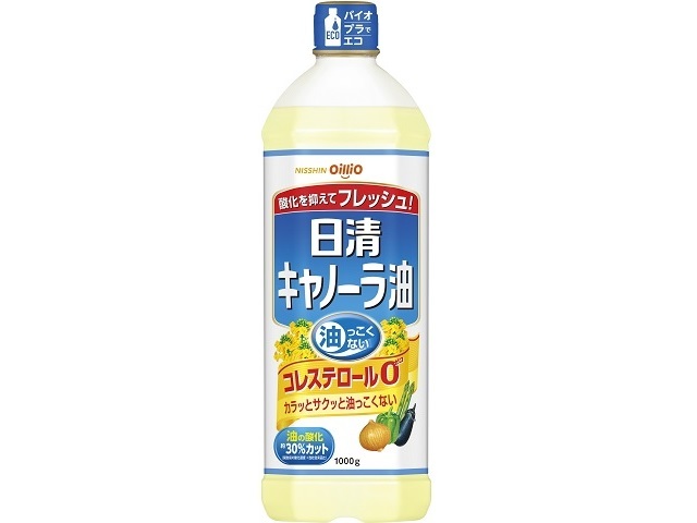 日清オイリオグループ 日清キャノーラ油１０００Ｇポリ８×２