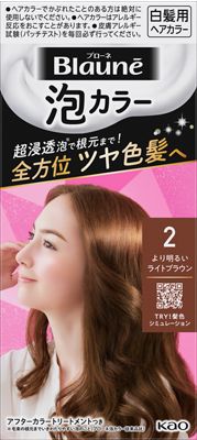 Blaune(ブローネ) 泡カラー 2 より明るいライトブラウン