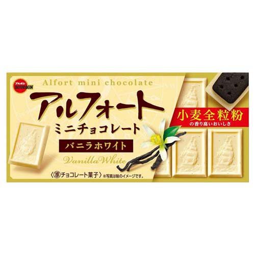 ブルボン アルフォート ミニチョコレート バニラホワイト 12個