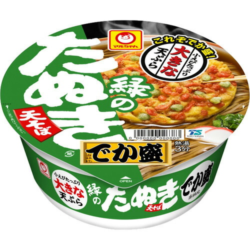 マルちゃん 緑のたぬき天そば でか盛(146g)