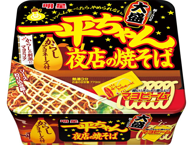 明星食品 明星　一平ちゃん夜店の焼そば　大盛の商品画像