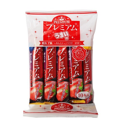 プレミアムうまい棒 明太子味(10本入)