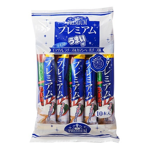 プレミアムうまい棒 モッツァレラ＆カマンベール味(10本入)