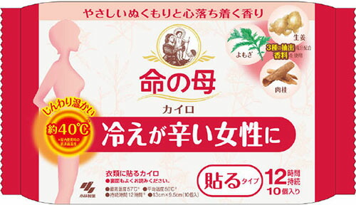 命の母カイロ貼る 10個入
