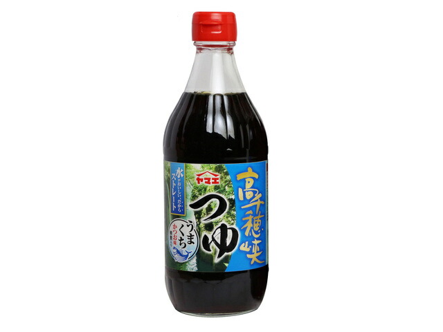 ヤマエ 高千穂峡つゆ かつお味うまくち 500ml