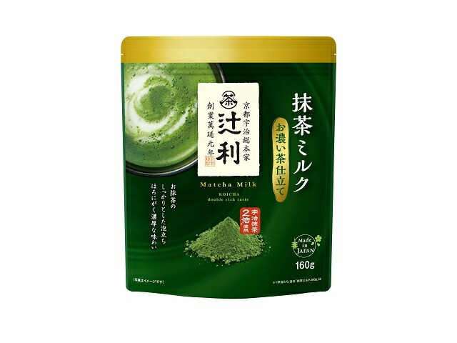 片岡物産 辻利　抹茶ミルク　お濃い茶仕立て　１６０ｇ