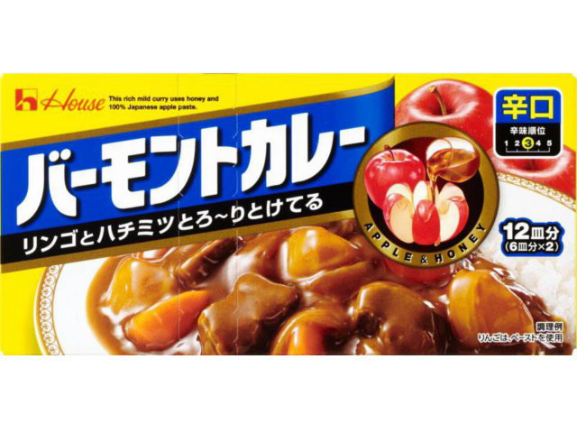 ハウス バーモントカレー 辛口(230g)