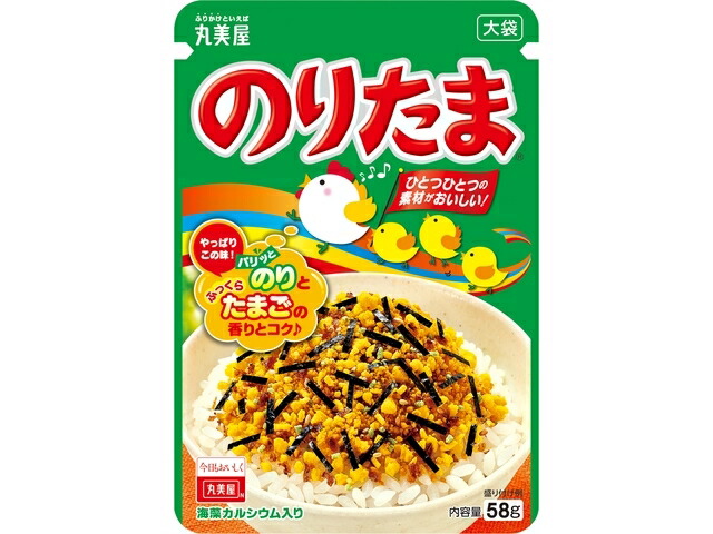 丸美屋食品工業 丸美屋　のりたま　大袋　５８ｇ