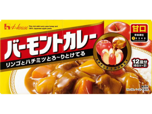 ハウス バーモントカレー 甘口(230g)