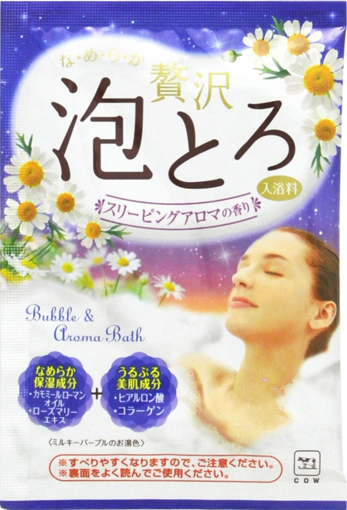 お湯物語 贅沢泡とろ 入浴料 スリーピングアロマの香り 30g