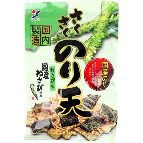 山栄 さくさくのり天 わさび味(70g)