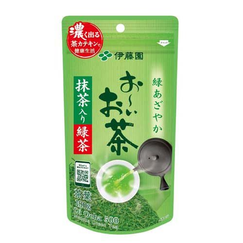 伊藤園 おーいお茶 抹茶入り緑茶(100g)