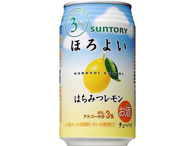 サントリー ほろよい＜はちみつレモン＞３５０ＭＬ缶