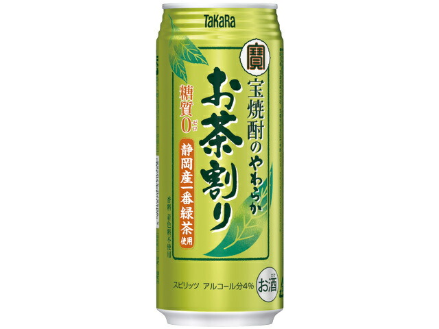 宝酒造 宝焼酎のやわらかお茶割り４８０ＭＬＳ