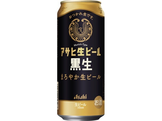 アサヒビール アサヒ生ビール黒生缶５００ｍｌ