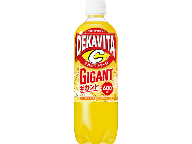 サントリー デカビタＣ　ＧＩＧＡＮＴ　６００Ｐ